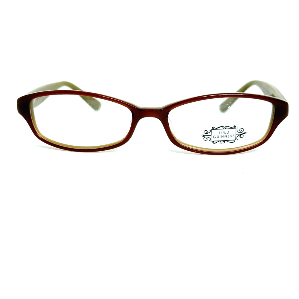 Lulu Guiness L821 Brn Eyeglasses Frames H19835